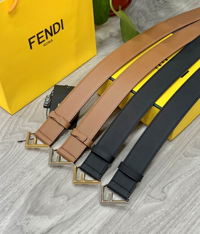 Fendi belt 38mmX95-125cm 7D02